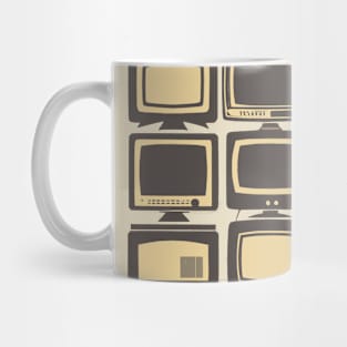 Vintage TV sets Mug